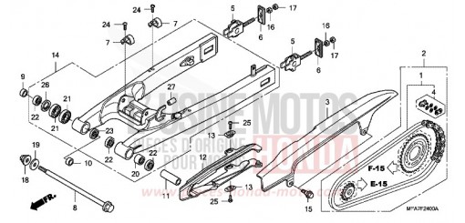 BRAS OSCILLANT CBF10006 de 2006